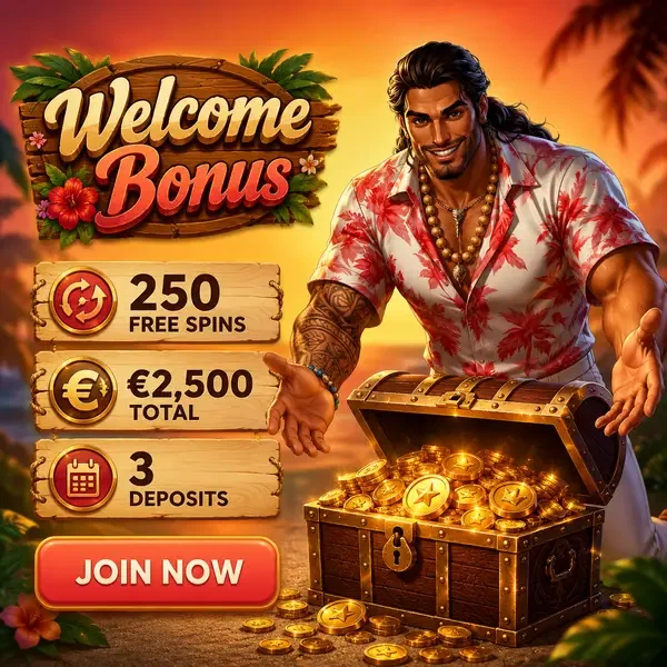 Spieler öffnet Schatztruhe und enthüllt 2.500 € Willkommensbonus bei Gambloria